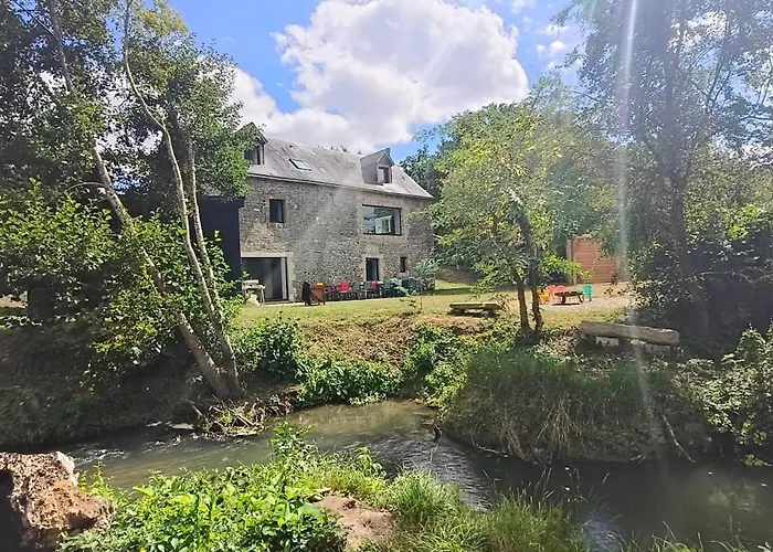 De Rural De 15 Personnes, Bain Nordique, Riviere Et Nature 別荘 *