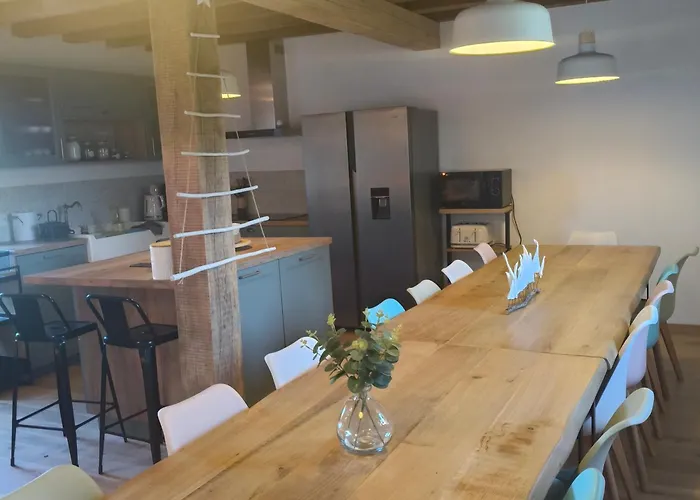 別荘 De Rural De 15 Personnes, Bain Nordique, Riviere Et Nature Voutre