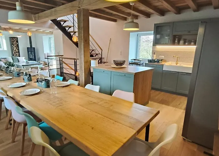 De Rural De 15 Personnes, Bain Nordique, Riviere Et Nature 別荘 Voutre